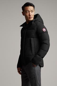 Chamarras Canada Goose Hombre Outlet - Armstrong Chaqueta De Plumas Negros YO3508612